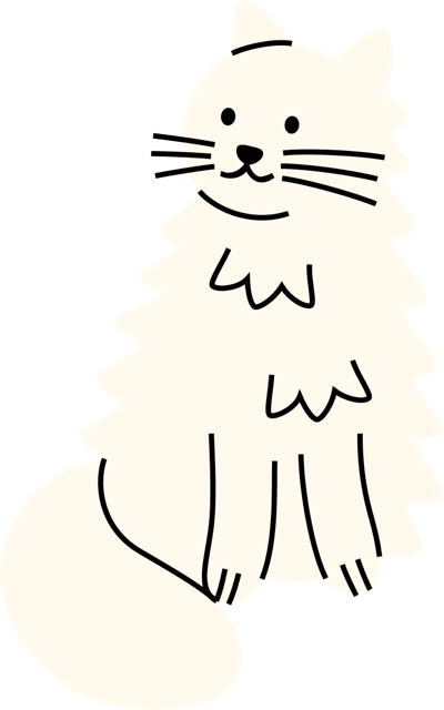 Illustration of a cat